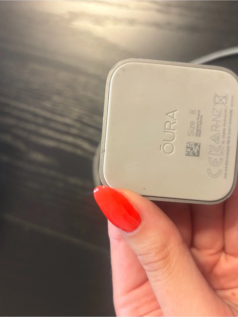 OURA RING GEN 4 SIZE 8 SILVER